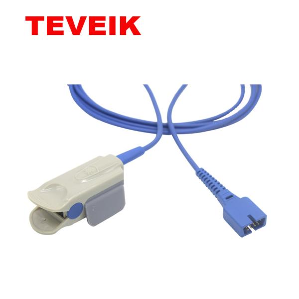 Quality Reusable Spo2 Sensor For Patient Monitor of nell-cor neonate Finger silicon soft tip for sale