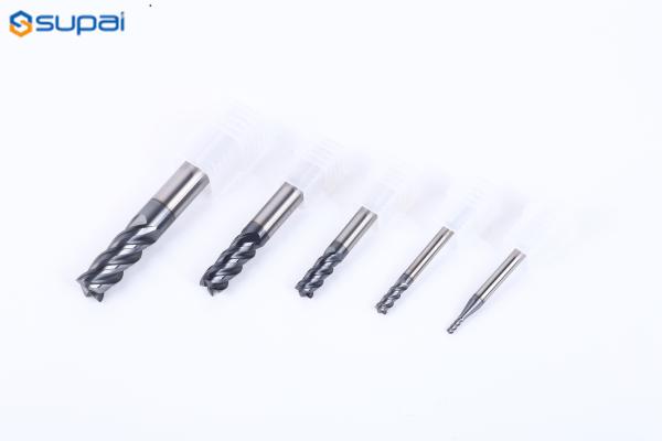 Quality Unequal Helix Angle pitch Milling Cutter For Processing Titanium Alloy Cementd Carbide CNC Tools for sale