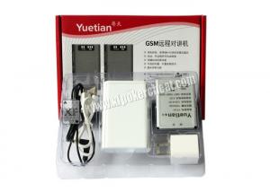 China GSM Walkie Talkie Casino Gambling Devices With Wireless Phone Call wholesale