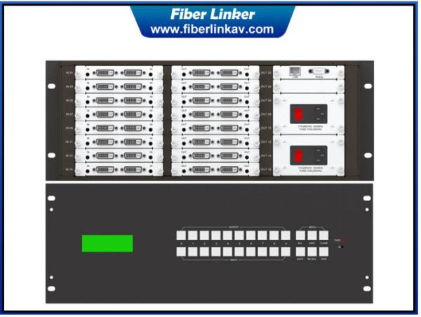 Quality 4K Hybrid Seamless Matrix Router Switcher with Video Wall Function for sale
