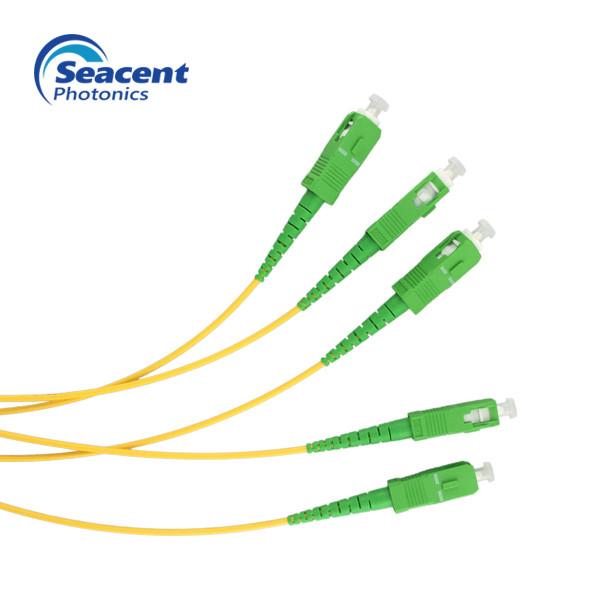 Quality Single Mode Simplex Optical Fiber Pigtail FC/SC/LC/ST Connector APC/UPC Polish for sale