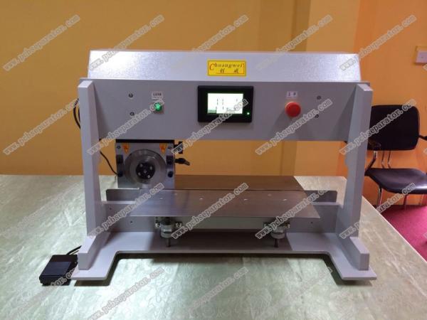 Quality PCB Depaneling Automatic V-cut PCB Separator Machine with LCD Display for sale