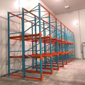 China ODM Drive In Racking 6000kg Double Deep Pallet Racking System wholesale