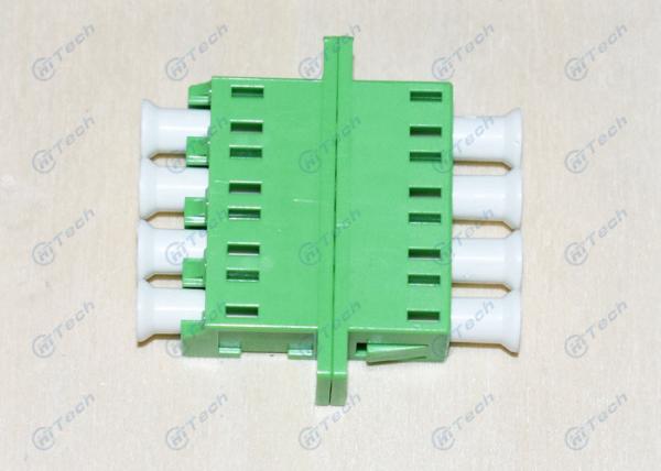 Quality LC Quad Fiber Optic Adapter Good Changeability And Repeat For Wide Area Networks for sale