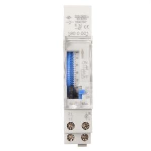 China SUL180a 15 Minutes Mechanical Timer 24 Hours timer Switch Programmable Din Rail Timers Measurement Analysis Instruments wholesale
