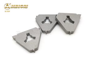 Triangle Small Plate Tungsten Carbide Scraper Blade For Clean Dirty Things In The Trough