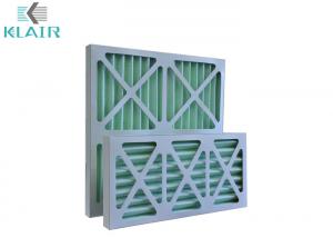 China Medium Efficiency Folding Panel Factory Air Filter For Electronic Precise Machinery on sale