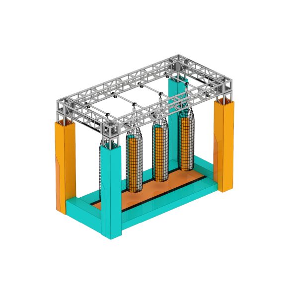 Custom Ninja Course Obstacle Equipment for Indoor Playgrounds