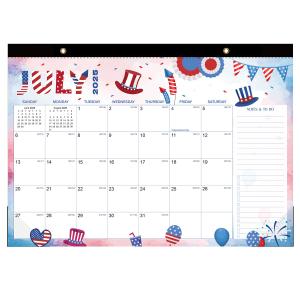 Custom Monthly View Layout Personalized Calendar Printing on Glossy Paper Type