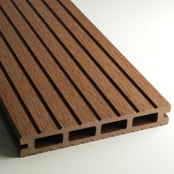 Customized WPC Decking Panel Boards Outdoor Waterproof Composite Material