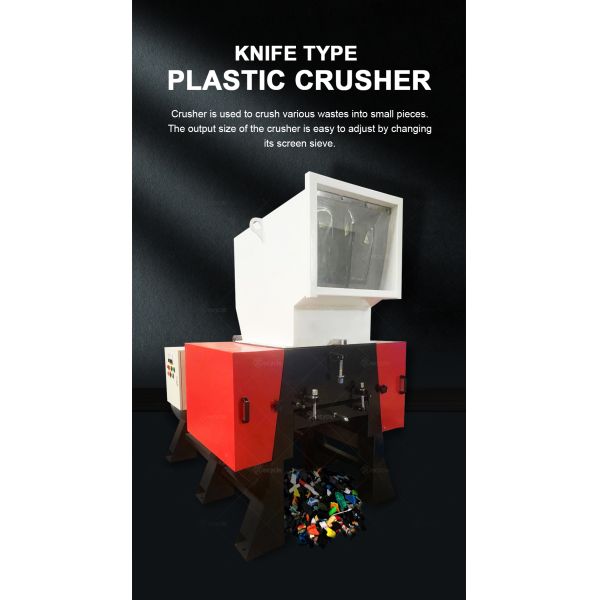 Plastic Knife Crusher Machine Recycling Mill Pulverizer Plastic Grinder Crushing Machine