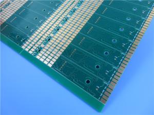 China High-Tg PCB Built on TU-768 With 1.2mm Thick Coating Immersion Gold and Green Solder Mask for Industrial Servers wholesale