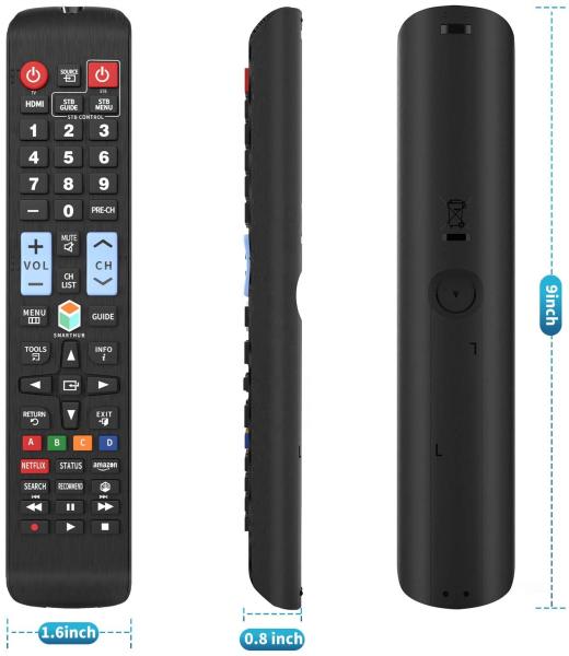 Quality Universal Remote Control for Samsung Smart TV Sensitive Remote Samsung LCD LED QLED SUHD UHD HDTV 4K 3D S for sale