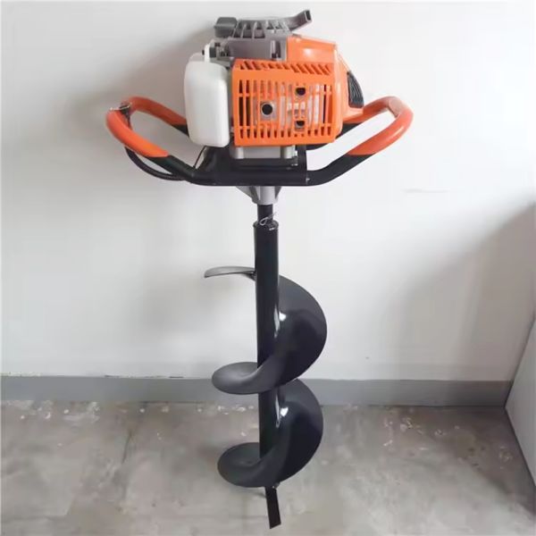 Drilling machine handle and control features
