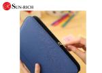 Pu Leather Manager folder notebook with zipper and Calculator