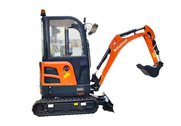 Quality ZG020U Smallest Mini Excavator Machine Efficient Operation With Cab for sale
