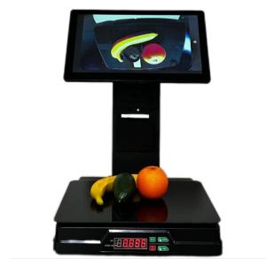 China Main Display 12.5''/15''/15.6'' HD Main Screen Smart POS AI Scale with Barcode Label Recognition and Auto Weighing wholesale