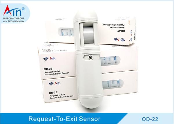 Quality Outdoor Request To Exit Motion Sensor With 0.5-64 Seconds Relay Hold Time for sale