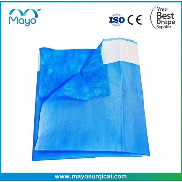 Disposable Sterile Plain Drape Surgical O.T. Towel with Adhesive