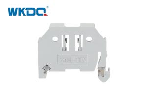 China 249-117 End Stop and Bracket Terminal Blocks Din Rail 35mm In Distribution Panel wholesale