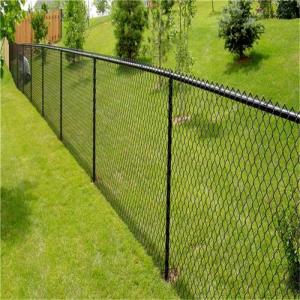 China Customizable 6 Ft Privacy Chain Link Fence Plastic Coated Chain Wire Fencing In Kenya wholesale