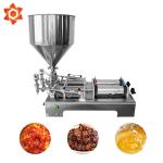 Stand Up Milk Juice Liquid Spout Pouch Filling Machine 0.4 - 0.6 Mpa Air