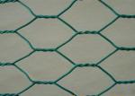 Galvanized Hexagonal Chicken Wire Mesh PVC Coated 1 / 2 '' Hole Size