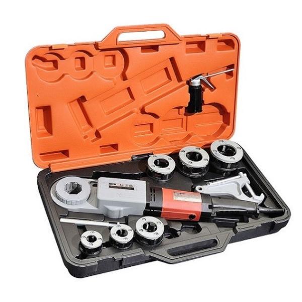 Quality 1/2 inch Hand Held Portable Pipe Threading Machine Compatible With 12r Diehead for sale