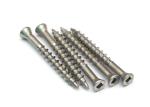 Flat Head Metal Self Tapping Screws Non Standard With Square Driver Countersunk