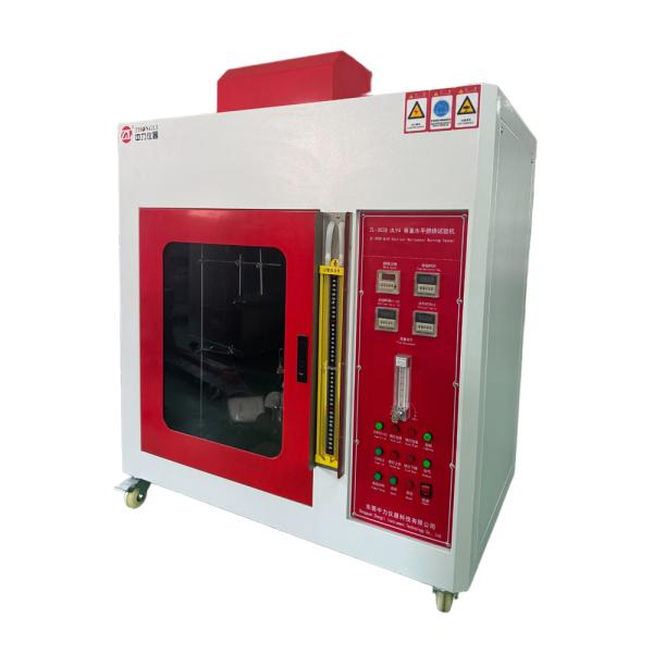 ISO3582 ASTMD4986 Horizontal and Vertical Burning Tester Flammability Testing
