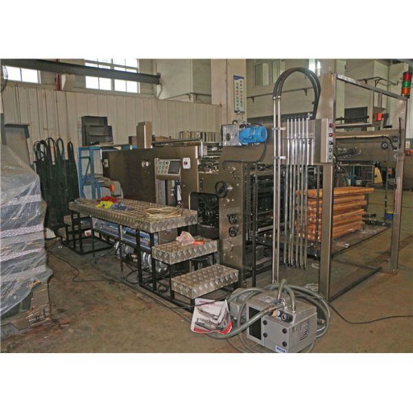 Advertising Spot UV Automatic Silk Screen Printing Machine Constant Pressure