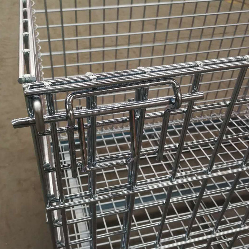 Heavy-duty wire mesh construction detail