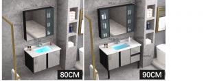 China Waterproof Make Up Wash Basin Storage Cabinet Wash Basin Units Cupboards wholesale
