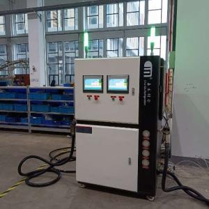 China R134a R404A freon charging machine dual charging system filling machine a/c gas refrigerant charging station on sale