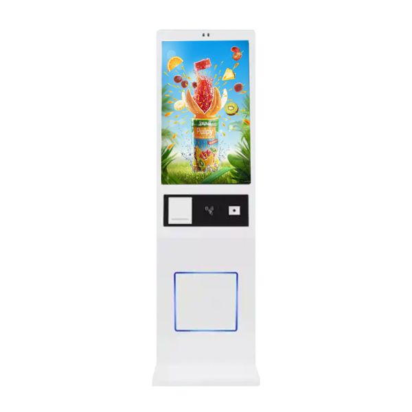 Ethernet Connectivity Self Service Kiosk With Thermal Printer 58mm 80mm
