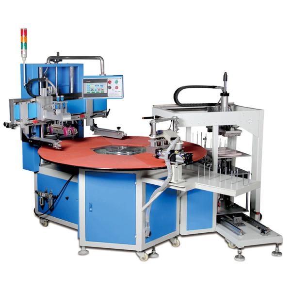 Quality Multi Station Screen Printing Machine Rotary Table For Vans New Balance Puma for sale