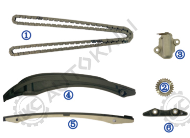 Timing Chain Kit For FIESTA Petrol YZJA 1.5L 18-/FOCUS IV HN/HM Petrol Y1DA 1.5L