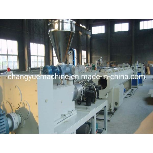 Full Intermeshing Engagement System PVC Pipe Extrusion Machine for Plastic Processing