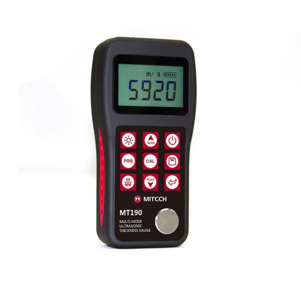 Quality Multi - Mode Paint Thickness Meter , ABS Plastic Digital Thickness Gauge MT190 for sale