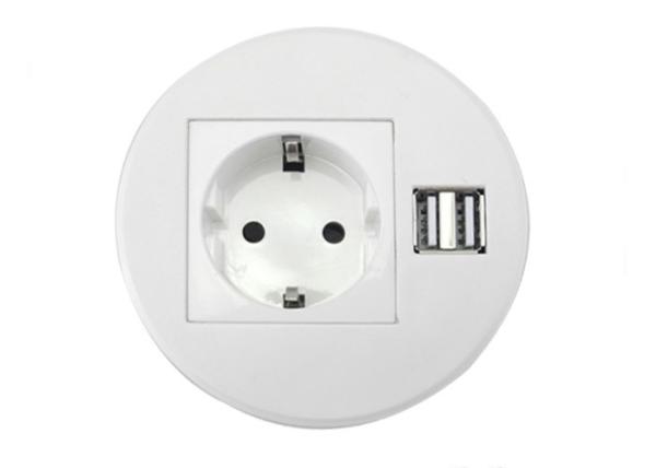 Quality Grommet Mini Type Power Socket Outlet Abs Material Easily Flips Over for sale