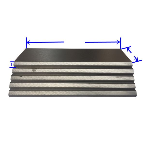 KVT/DVT2.140/3.140 Vacuum Pump Carbon Blades Made of Wear-Resistant Graphite Material