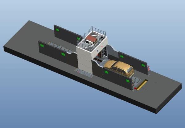Quality Automatically High Penetration Car X Ray Security Scanner For Security Inspection for sale
