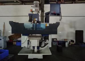 3 Axis CNC Vertical Milling Machine , 600kg Load Vertical Knee Type Milling Machine