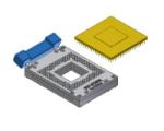 Plug In 5398ZIF-325 Azimuth Carrier Test Socket 3.3in 85mm Azimuth Socket