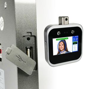 200W Pixel Long Range 1.5m Face Recognition Temperature Scanner