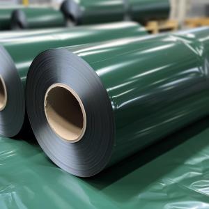 China 120 Micron Opaque Dark Green Color HDPE Film Used For TAPE Application wholesale