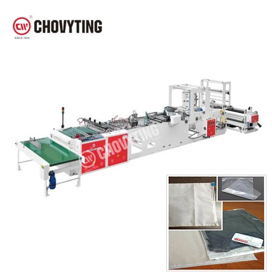 Quality Fully Automatic LDPE Zipper Bag Making Machine 60PCS/Min , Side Sealing Bag Making Machine for sale