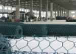 Galvanized Hexagonal Gabion Wire Netting Machine With Automatic Oil System