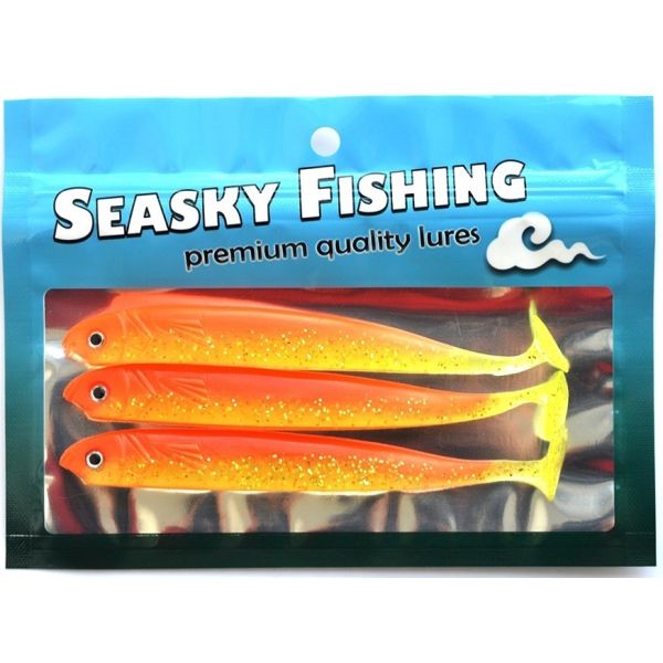 Quality 10 Pcs Free Shipping 130mm 13g Soft Bait Fish Fishing Lure Shad 3D Eyes Soft Silicone Tiddler Bait Plastic Lure for sale