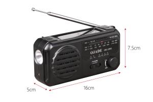 China AM FM SW Bands Solar Powered Bluetooth Radio with Rechargeable Battery Pack and Long-Lasting Antenna USB Jack on sale